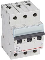 Выключатель автоматический Legrand TX3 6000 3п 10А B 10кА картинка